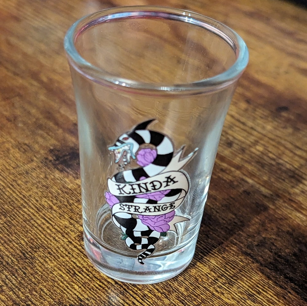 2 For $5 Item: Beetlejuice Theme Shot Glass New!